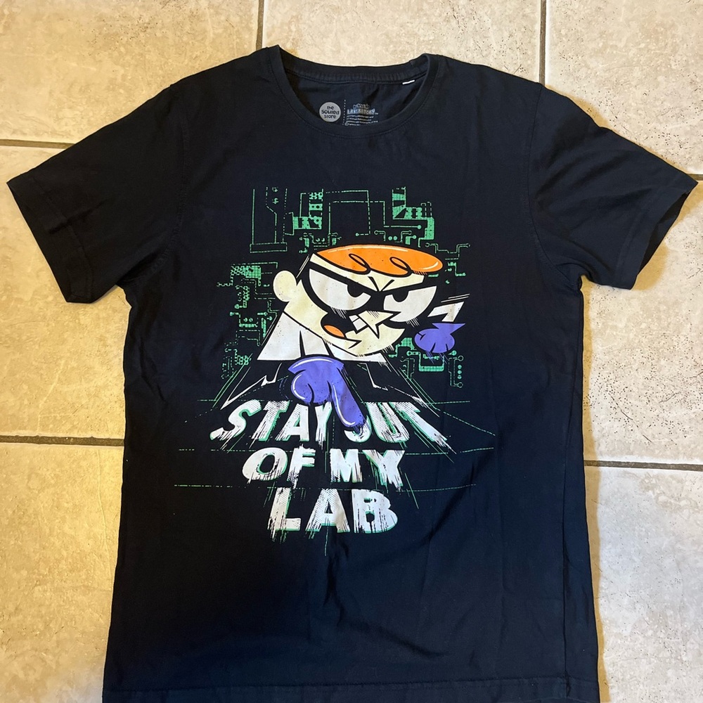 BRAND NEW Cartoon Network Dexter’s Laboratory T-Shirt LARGE